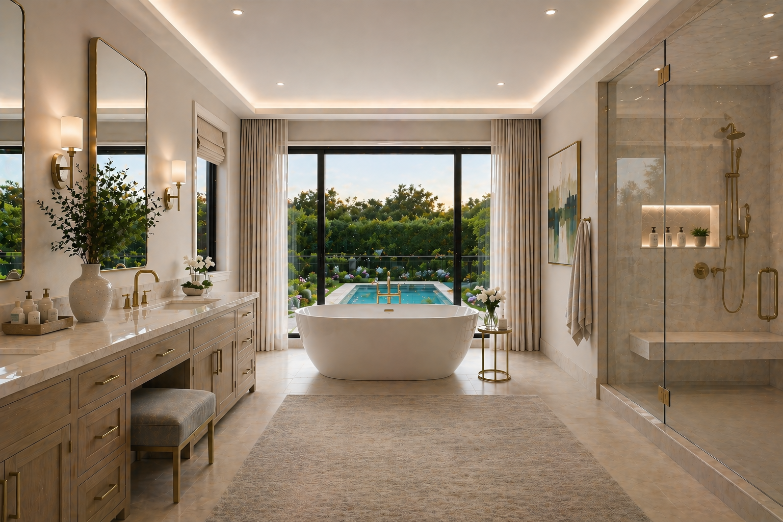Azure Palm, residential interior by The Painted View Interiors, Fort Lauderdale