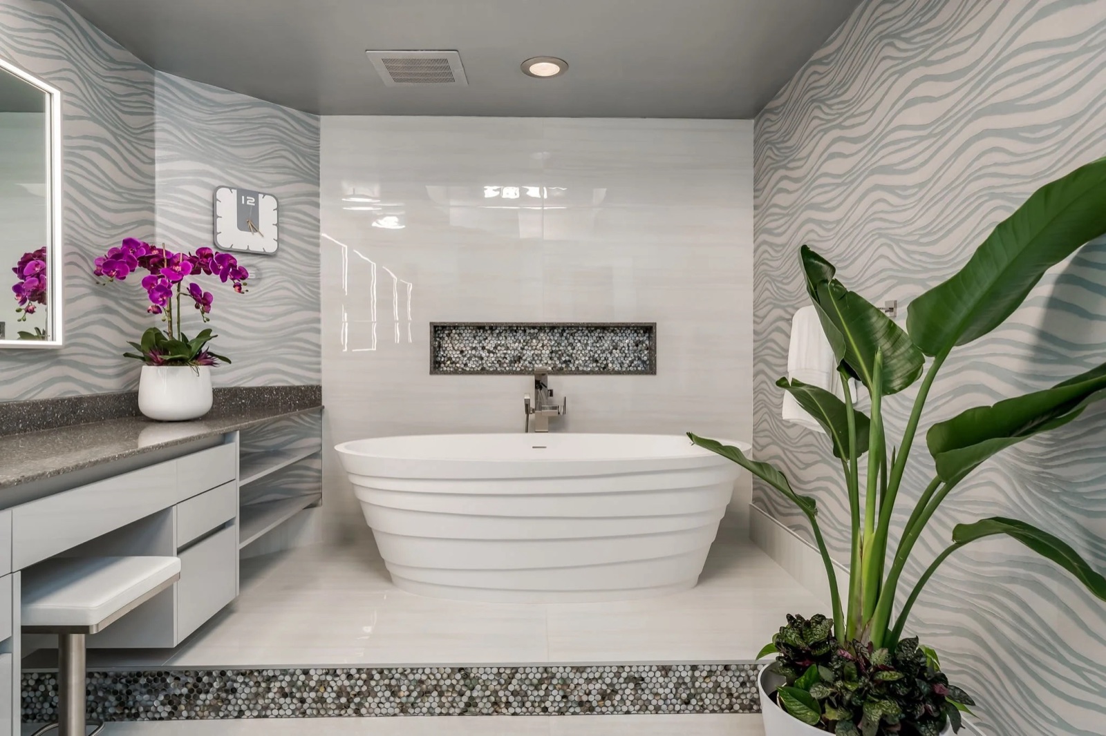 Modernist Penthouse, residential interior by The Painted View Interiors, Fort Lauderdale