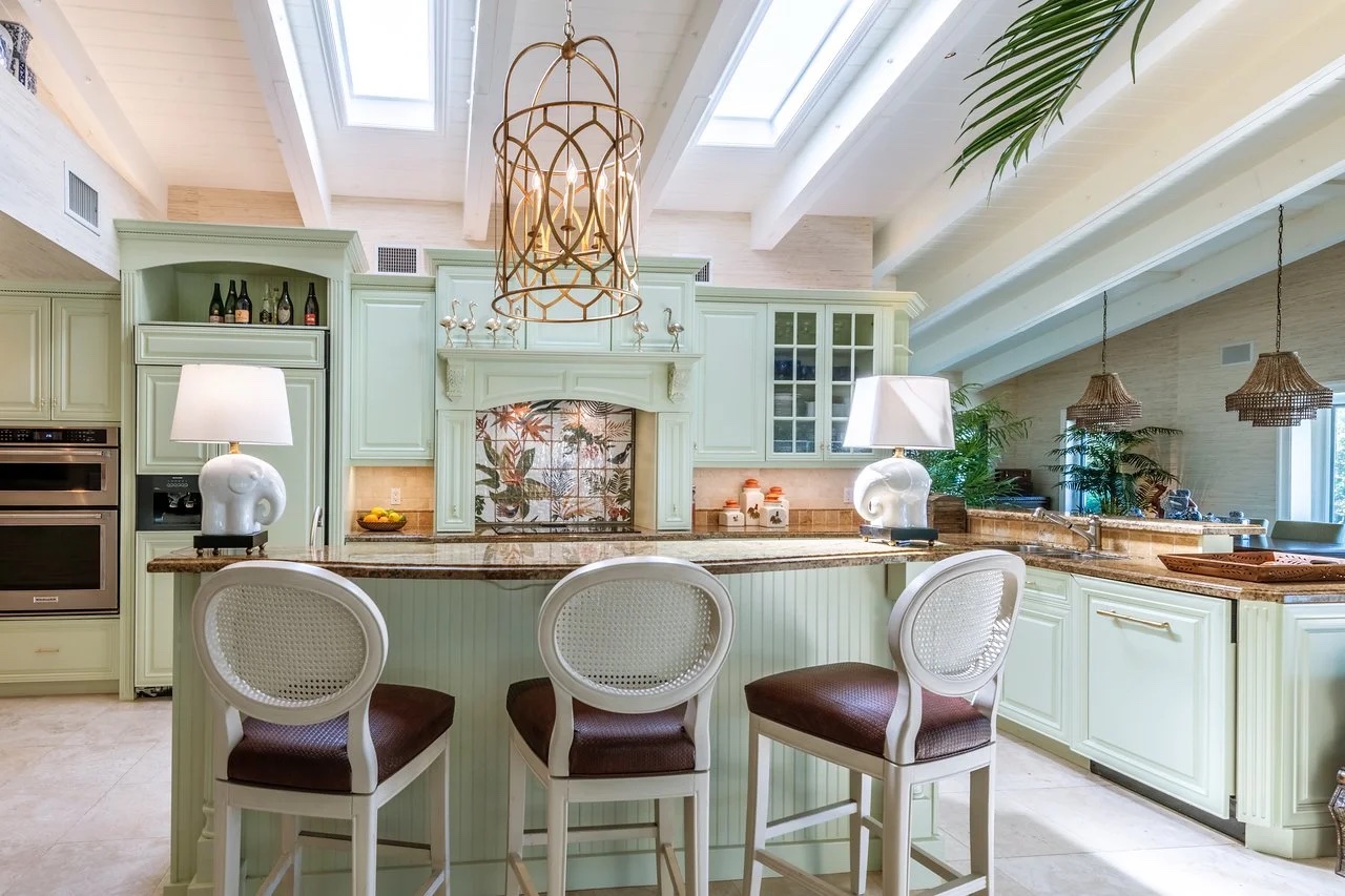 Sunrise Key Estate, residential interior by The Painted View Interiors, Fort Lauderdale