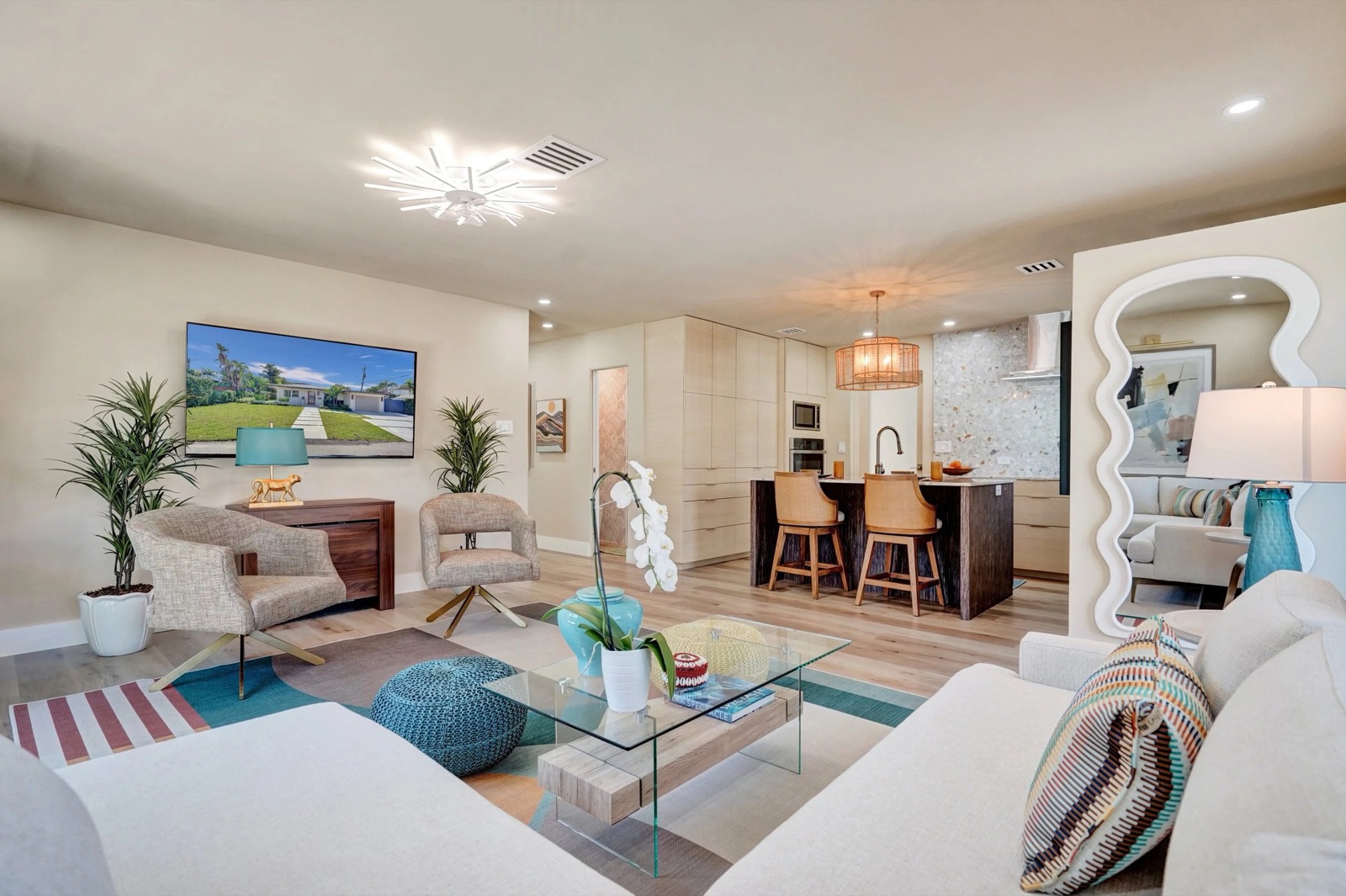 Victoria Park Retreat, interior design by The Painted View Interiors, Fort Lauderdale