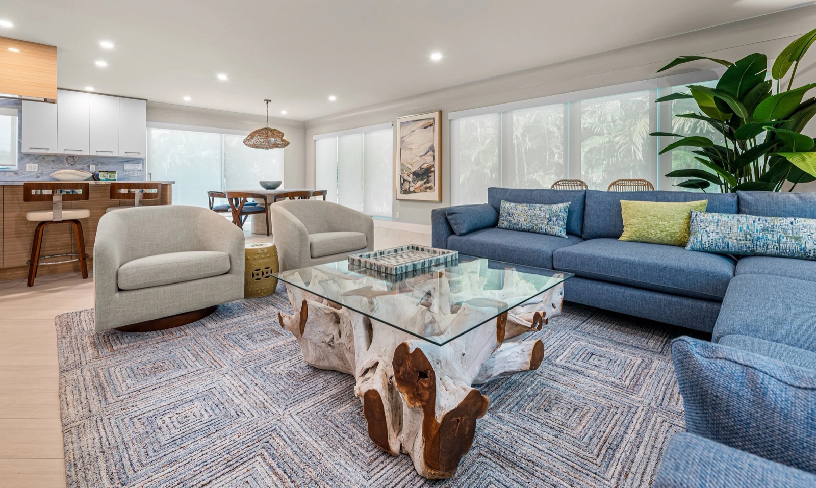 Villa by The Sea, residential interior by The Painted View Interiors, Fort Lauderdale